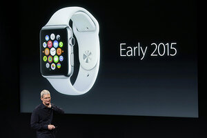 Apple Watch to be released in the spring CSMonitor